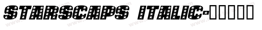 StarsCaps Italic字体转换